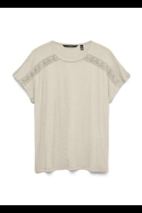 Vero Moda VMGINA SS O-NECK TOP JRS GA birch