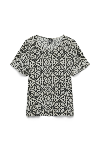 Vero Moda VMMENNY LACE SS TOP WVN GA