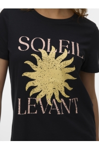 Vero Moda VMLISE OLLY SS TOP BOX JRS black