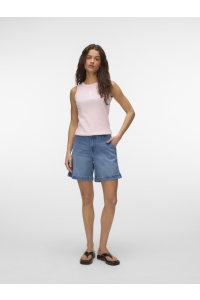 Vero Moda VMNIRA CAISA SL TANK TOP BOX JRS pink-a-boo/hibiscus