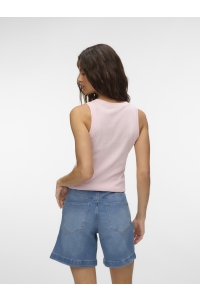 Vero Moda VMNIRA CAISA SL TANK TOP BOX JRS pink-a-boo/hibiscus