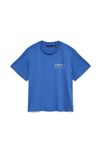 Vero Moda VMGINA METTE SS TOP BOX JRS