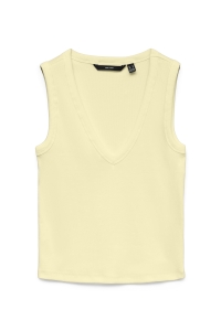 Vero Moda VMCHLOE SL DEEP V-NECK TOP JRS NOOS pear sorbet