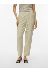 Vero Moda VMKIARA M/W PANTS WVN BTQ oatmeal/black