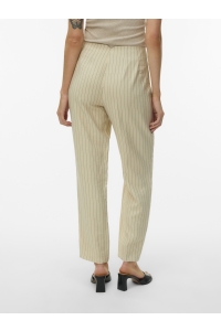 Vero Moda VMKIARA M/W PANTS WVN BTQ oatmeal/black