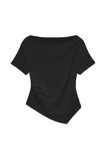 Vero Moda VMMILLE SS BOATNECK SHORT TOP JRS N: