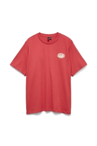 Vero Moda VMALINA CATY SS TOP BOX JRS poinsettia/summer atelier