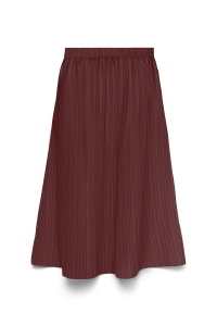 Vero Moda VMSUSSI HW ANCLE SKIRT GE WVN EXP syrah
