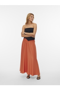 Vero Moda VMMIRA ANKLE SKIRT WVN langoustino