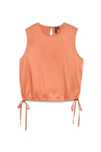 Vero Moda VMMIRA SL SHORT TOP WVN langoustino