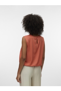 Vero Moda VMMIRA SL SHORT TOP WVN langoustino