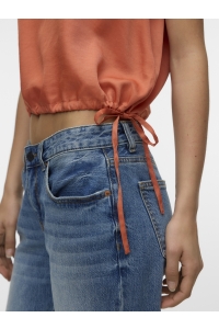 Vero Moda VMMIRA SL SHORT TOP WVN langoustino