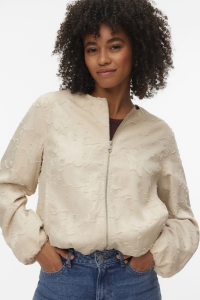 Vero Moda VMPENELOPE SHORT JACKET cement/melange