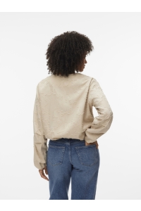 Vero Moda VMPENELOPE SHORT JACKET cement/melange