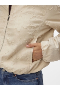 Vero Moda VMPENELOPE SHORT JACKET cement/melange