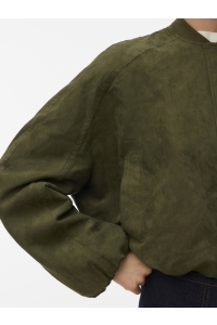 Vero Moda VMKATHY LS BOMBER WVN EXP olive night