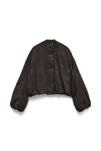 Vero Moda VMKATHY LS BOMBER WVN EXP chocolate torte