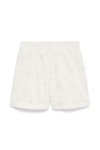 Vero Moda VMELIZA HW SHORTS WVN NOOS snow white