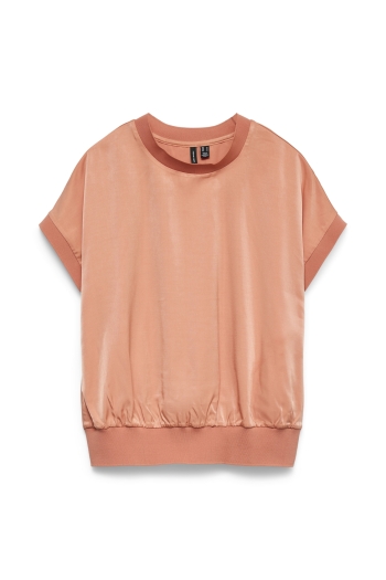 Vero Moda VMLINA SS RIB TOP WVN