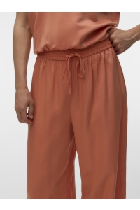 Vero Moda VMLINA HW LOOSE PANT WVN langoustino