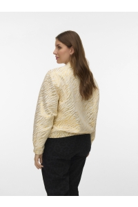 Vero Moda VMZITTA LS JAQUARD BOMBER LX EXP CU: rich gold
