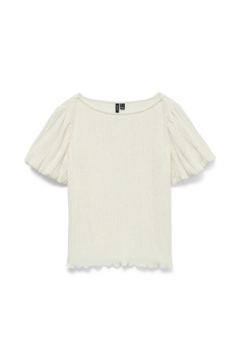 Vero Moda VMLEIKA SS BOAT-NECK TOP JRS
