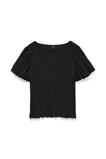 Vero Moda VMLEIKA SS BOAT-NECK TOP JRS