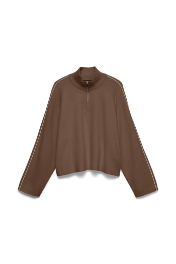 Vero Moda VMSABA LS HIGHNECK ZIPPER PULLOVER :