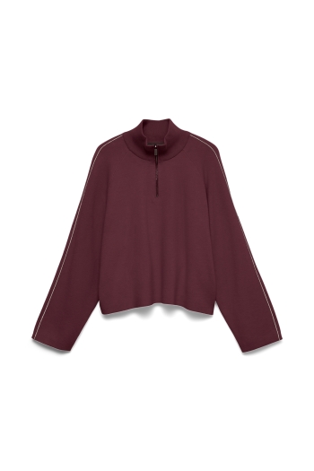 Vero Moda VMSABA LS HIGHNECK ZIPPER PULLOVER :