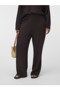 Vero Moda VMCHALI HW WIDE PANT JRS CUR chocolate torte