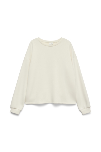 Vero Moda VMLOCCA L/S LACE SWEATSHIRT JRS BTQ