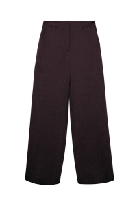 Vero Moda VMBESTIE HW WIDE PANT NOOS chocolate torte/melange