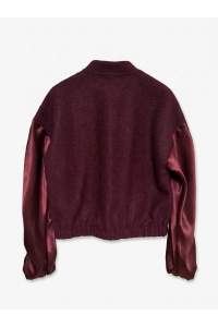 Vero Moda VMALICE GATHERING BOUCLE SATIN BOMB: fig
