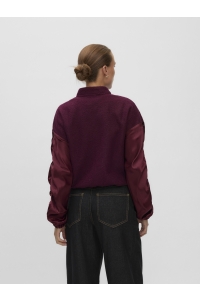 Vero Moda VMALICE GATHERING BOUCLE SATIN BOMB: fig