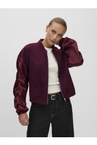 Vero Moda VMALICE GATHERING BOUCLE SATIN BOMB: fig