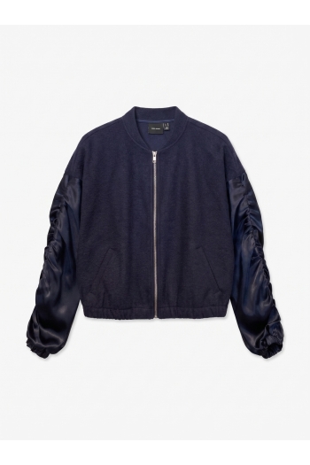 Vero Moda VMALICE GATHERING BOUCLE SATIN BOMB: Dames