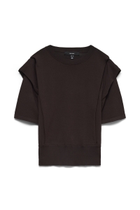 Vero Moda VMLAYLA 2/4 O-NECK PULLOVER chocolate torte