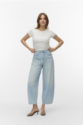 Vero Moda VMZELDA HR BARREL JEANS LI3185