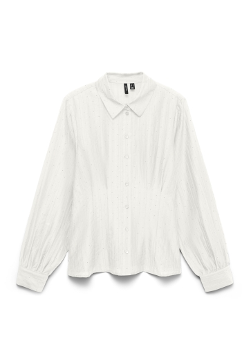 Vero Moda VMVICCA STUD LS SHIRT WVN