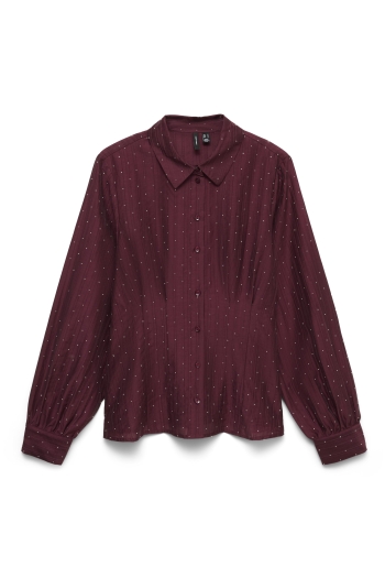 Vero Moda VMVICCA STUD LS SHIRT WVN