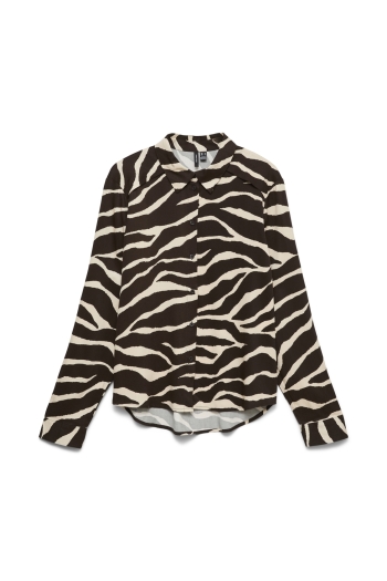 Vero Moda VMCMADDIE L/S SHIRT WVN BTQ CUR Maatje meer