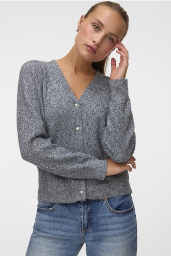 Vero Moda VMDOFFY SHINE LS V-NECK CARDIGAN NO: Dames