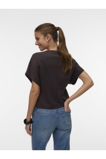 Vero Moda VMSMILLA SONJA SS V-NECK TOP EXP