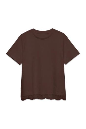 Vero Moda VMSARA METTE LACE SS T-SHIRT JRS NO: