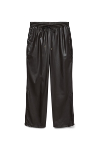 Vero Moda VMCMAKAYLA MW PL PANT WVN BTQ CUR chocolate torte