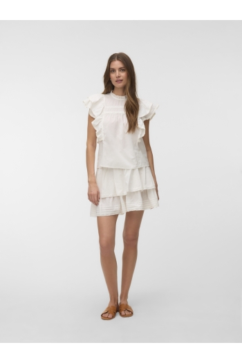 Vero Moda VMELIX LAYERED SHORT SKIRT WVN