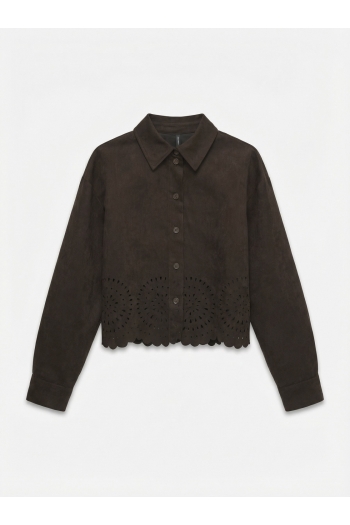 Vero Moda VMCKATHY LS LACE CUT SHIRT WVN EXP :