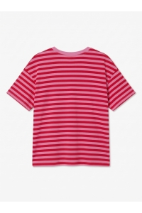 Vero Moda VMCAMILIA SS TEE JRS EXP CUR cyclamen/tango red