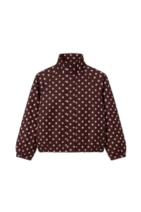 Vero Moda VMKAYLA HIGH NECK JACKET EXP andorra/pink dots