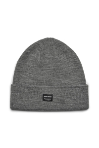 JACK&JONES ORIGINALS JACDNA BEANIE NOOS grey melange